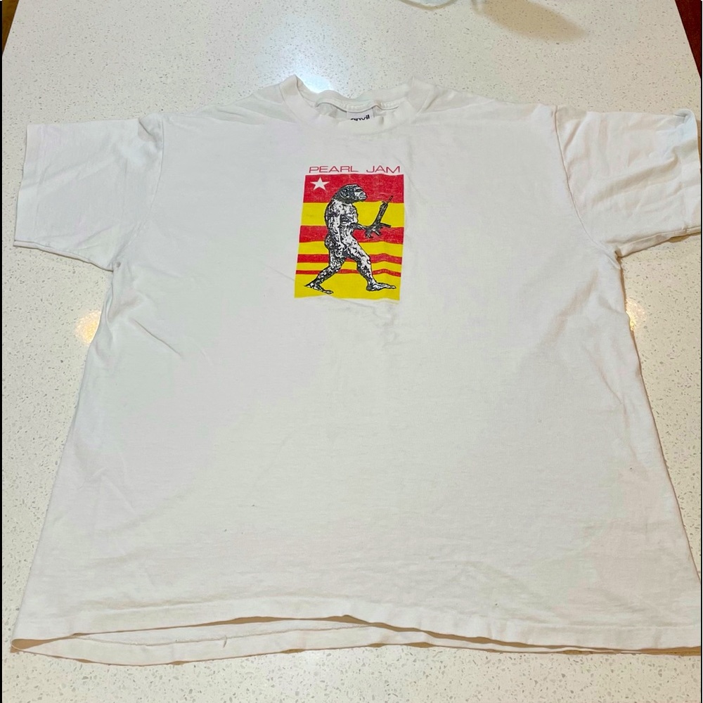 Pearl Jam - Evolution original print t shirt RARE